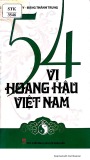 54 Vị hoàng hậu Việt Nam