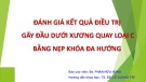 Bài giảng Đánh giá kết quả điều trị gãy đầu dưới xương quay loại C bằng nẹp khóa đa hướng - Bs. Phan Hữu Hùng