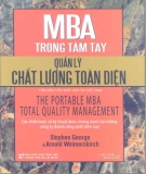 Ebook MBA trong Quản lý chất lượng toàn diện: Phần 2