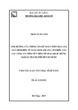 Tóm tắt Luận văn Thạc sĩ Kế toán: Ảnh hưởng của thông tin kế toán trên báo cáo tài chính đến tỷ suất sinh lời của cổ phiếu của các công ty niêm yết trên sở giao dịch chứng khoán thành phố Hồ Chí Minh