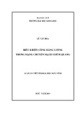 Luận án Tiến sĩ Khoa học máy tính: Điều khiển công bằng luồng trong mạng chuyển mạch chùm quang