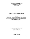 Sáng kiến kinh nghiệm THCS: Phương pháp bồi dưỡng đội tuyển đá cầu ở học sinh trường THCS Lý Tự Trọng thành phố Bắc Giang tham gia hội khỏe Phù Đổng các cấp