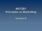 Lecture Principles of Marketing: Lesson 8