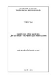 Luận án Tiến sĩ Kỹ thuật cơ khí: Nghiên cứu công nghệ hàn liên kết nhôm - thép bằng quá trình hàn TIG