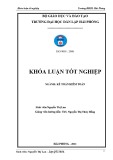 Khoá luận tốt nghiệp: Hoàn thiện tổ chức kế toán doanh thu, chi phí và xác định kết quả kinh doanh tại CN công ty cổ phần Vận Tải Dầu Khí Việt Nam tại Hải Phòng