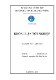 Khoá luận tốt nghiệp: Hoàn thiện tổ chức công tác kế toán doanh thu, chi phí và xác định kết quả kinh doanh tại công ty TNHH Hoa Đại