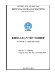 Khóa luận tốt nghiệp: Phân tích tài chính và một số biện pháp cải thiện tình hình tài chính của công ty cổ phần du lịch dịch vụ Hải Phòng