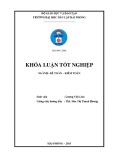 Khoá luận tốt nghiệp: Hoàn thiện công tác lập và phân tích Bảng cân đối kế toán tại Công ty TNHH Máy tính Việt Nhật