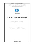 Khoá luận tốt nghiệp: Hoàn thiện tổ chức kế toán doanh thu, chi phí và xác định kết quả kinh doanh tại Công ty TNHH xây lắp thương mại Khởi Đạt