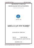 Khoá luận tốt nghiệp: Hoàn thiện công tác kế toán doanh thu, chi phí và xác định kết quả kinh doanh tại Công ty cổ phần Thành Đồng