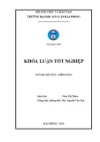 Khoá luận tốt nghiệp: Hoàn thiện công tác kế toán tài sản cố định tại công ty TNHH một thành viên công nghiệp tàu thủy Cái Lân