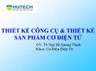 Bài giảng Hệ thống cơ điện tử: Chương 5 - TS. Ngô Hà Quang Thịnh