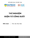 Thí nghiệm Điện tử công suất - ThS. Bùi Hữu Hiên