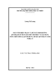 Phân tích hiện trạng và đề xuất định hướng quy hoạch sử dụng đất đến 2020 phục vụ xây dựng nông thôn mới xã Quỳnh Hưng, huyện Quỳnh Lưu, tỉnh Nghệ An