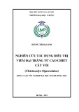 Khóa luận tốt nghiệp: Nghiên cứu tác dụng điều trị viêm đại tràng từ cao chiết cây Vối (Cleistocalyx Operculatus)