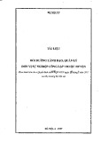 Tài liệu Bồi dưỡng lãnh đạo, quản lý đơn vị sự nghiệp công lập thuộc huyện: Phần 1