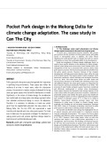 Pocket Park design in the Mekong Delta for climate change adaptation: The case study in Can Tho City