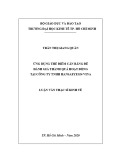 Luận văn Thạc sĩ Kinh tế: Ứng dụng thẻ điểm cân bằng để đánh giá thành quả hoạt động tại Công ty TNHH Hansaeyes24 Vina