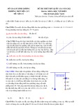 Đề thi thử THPT Quốc gia năm 2021 môn Vật lí có đáp án - Trường THPT Bến Cát, Bình Dương