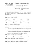 Đề thi thử THPT Quốc gia năm 2021 môn Hóa học có đáp án - Trường THPT Huỳnh Văn Nghệ, Bình Dương