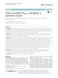 Genes to predict VO2max trainability: A systematic review