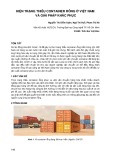 Hiện trạng thiếu container rỗng ở Việt Nam và giải pháp khắc phục