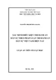 Luận án Tiến sĩ Luật học: Xác minh điều kiện thi hành án dân sự theo pháp luật thi hành án dân sự Việt Nam hiện nay