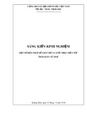 Sáng kiến kinh nghiệm Mầm non: Một số biện pháp để giúp trẻ 5-6 tuổi thực hiện tốt thói quen vệ sinh