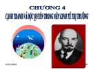 Bài giảng Kinh tế chính trị Mác-Lênin: Chương 4 - Trường ĐH Thương Mại