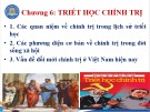 Bài giảng Triết học: Chương 6 - Trường ĐH Thương Mại