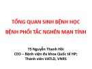 Bài giảng Tổng quan sinh bệnh học bệnh phổi tắc nghẽn mạn tính - TS. Nguyễn Thanh Hồi