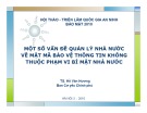 Bài giảng Một số vấn đề quản lý nhà nước về mật mã bảo vệ thông tin không thuộc phạm vi bí mật nhà nước - TS. Hồ Văn Hương