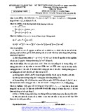 Đề thi tuyển sinh lớp 10 môn Toán (chuyên) năm 2021-2022 - Sở GD&ĐT Quảng Trị