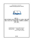 Sáng kiến kinh nghiệm Tiểu học: Một số biện pháp chỉ đạo xây dựng tập thể học sinh của người Hiệu trưởng ở trường Tiểu học