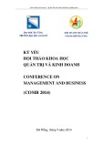 Kỷ yếu Hội thảo khoa học Quản trị và kinh doanh COMB 2014