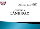 Bài giảng Nhập môn quản trị học: Chương 5 - ThS. Phan Thị Thanh Hiền