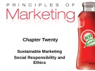 Lecture Principles of Marketing - Chapter 20