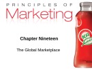 Lecture Principles of Marketing - Chapter 19