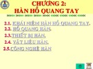 Bài giảng Công nghệ hàn - Chương 2: Hàn hồ quang tay