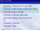 Bài giảng Tin học đại cương (Phần 3: Lập trình C): Chương 3 - Viện Công nghệ Thông tin & Truyền thông