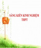 Sáng kiến kinh nghiệm THPT: Dạy học dự án Nước Việt Nam Dân chủ Cộng hòa từ sau ngày 2/9/1945 đến trước ngày 19/12/1946