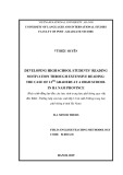 Master minor programme thesis English teaching methodology: Developing high school students’ reading motivation through extensive reading - The case of 12th graders at a high school in Ha Nam province