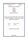 Summary of PHD thesis Odontostomatology: Clinical outcomes after surgical treatment of chronic periodontal with enamel matrix derivatives -Emdogain