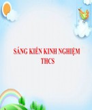 Sáng kiến kinh nghiệm THCS: Ứng dụng Định lý Vi-et trong giải toán