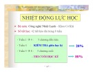 Bài giảng Nhiệt động lực học: Chương 1.1 - TS. Hà Anh Tùng