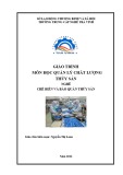 Giáo trình Quản lý chất lượng thủy sản (Nghề: Chế biến và bảo quản thủy sản) - Trường TC Nghề Trà Vinh