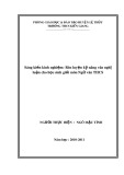 Sáng kiến kinh nghiệm THCS: Rèn luyện kỹ năng văn nghị luận cho học sinh giỏi môn Ngữ văn THCS