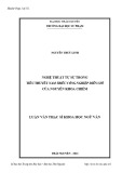 Luận văn Thạc sĩ Khoa học Ngữ văn: Nghệ thuật tự sự trong tiểu thuyết Nam triều công nghiệp diễn chí của Nguyễn Khoa Chiêm