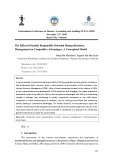 The Effect of Socially Responsible Oriented Human Resource Management on Competitive Advantages: A Conceptual Model