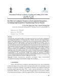 The Effect of Contingency Elements on Environmental Management Accounting Implementation in Manufacturing Firms in Vietnam